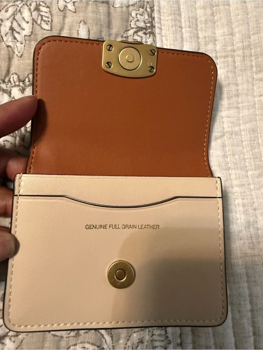Coach Bandit card case